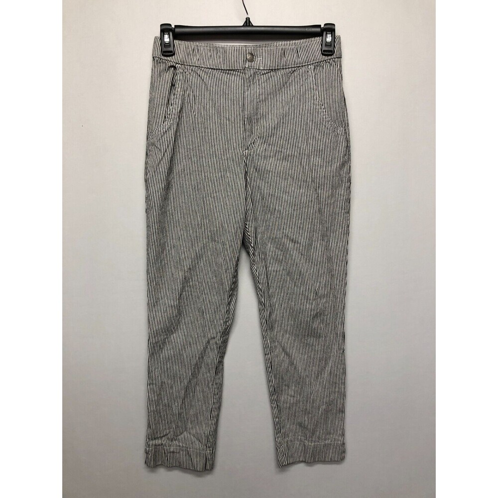 Hollister Women High Rise Straight Capri Crop Pants Size Medium M161 -25